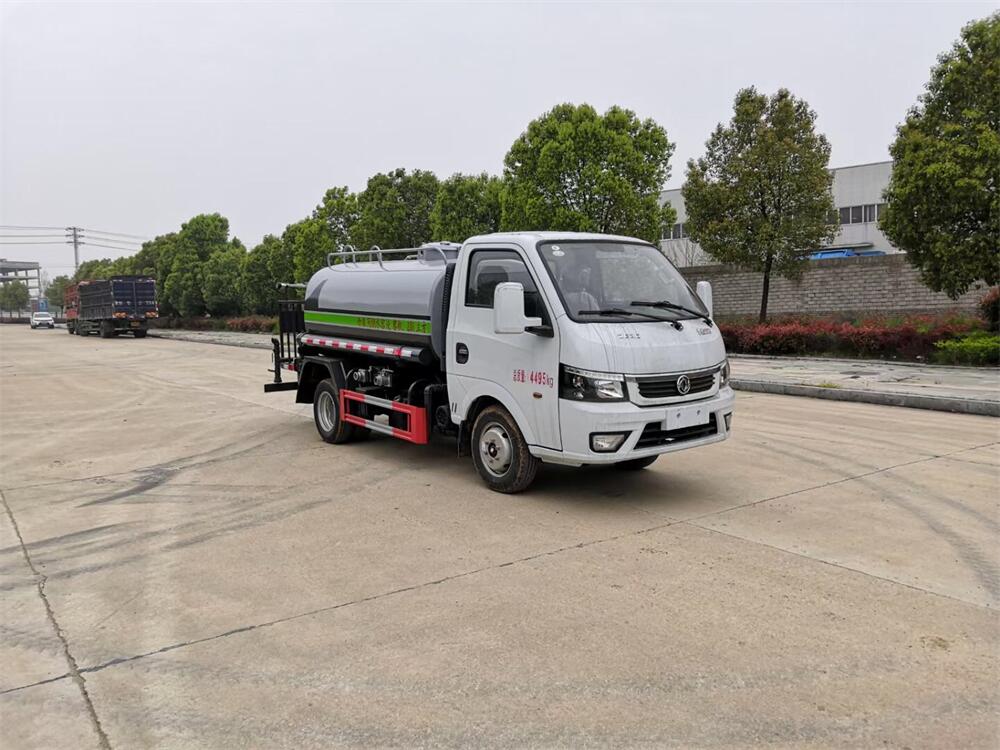 3噸灑水車-東風(fēng)途逸國六3立方藍(lán)牌灑水車廠家價格