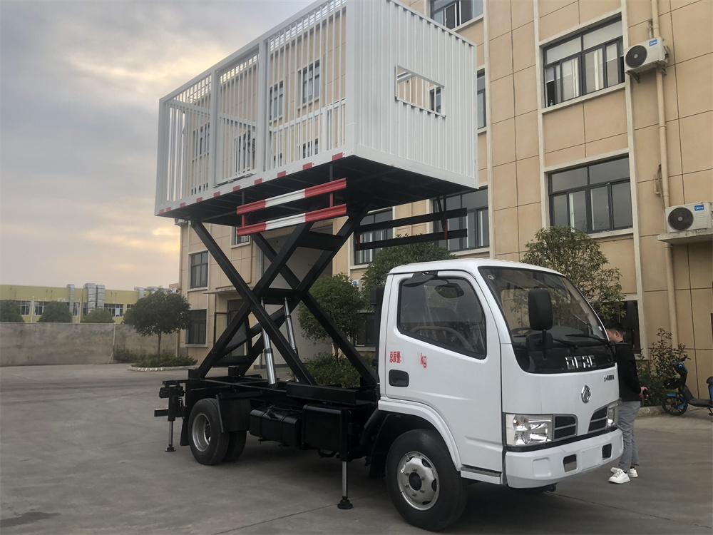 升降倉(cāng)蘭運(yùn)輸車 運(yùn)豬升降車簡(jiǎn)易運(yùn)豬轉(zhuǎn)運(yùn)車帶升降功能