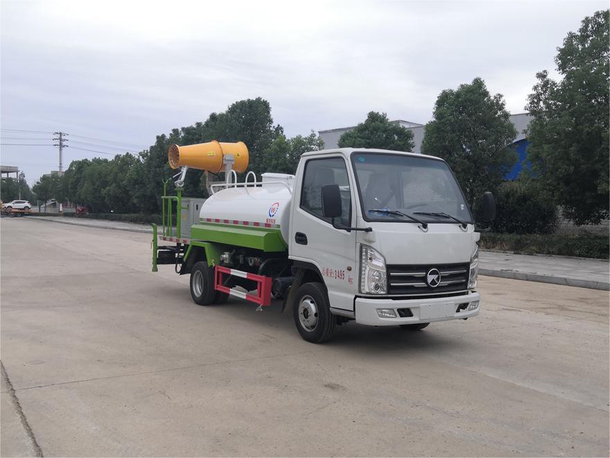 2噸霧炮車-凱馬藍(lán)牌國六2立方霧炮噴霧車廠家價格