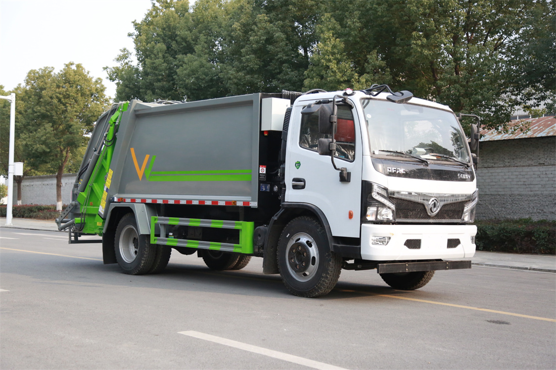 9方壓縮垃圾車-東風(fēng)多利卡國六9方壓縮式垃圾車廠家價格